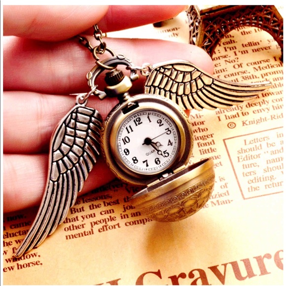 Other - NWT Golden Snitch Pocket Watch Pendant